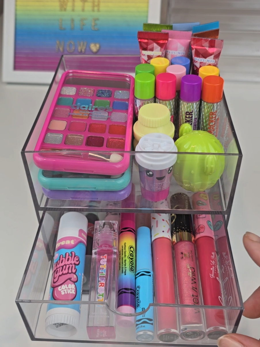 #lipgloss #lipbalm #organize #aesthetic 