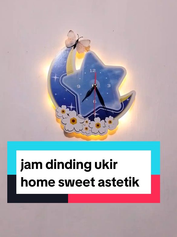 jam dinding ukir home sweet karakter asyetik ada lampu,#Jam Dinding Murah Dan Gratis Ongkir #jamdindingukir #jamdindingviral #cuantanpabatas #wibgajian #semuabisaditiktok #tiktokshop #tiktokviralvideo #firaltiktok🔥🔥🔥✌️ 