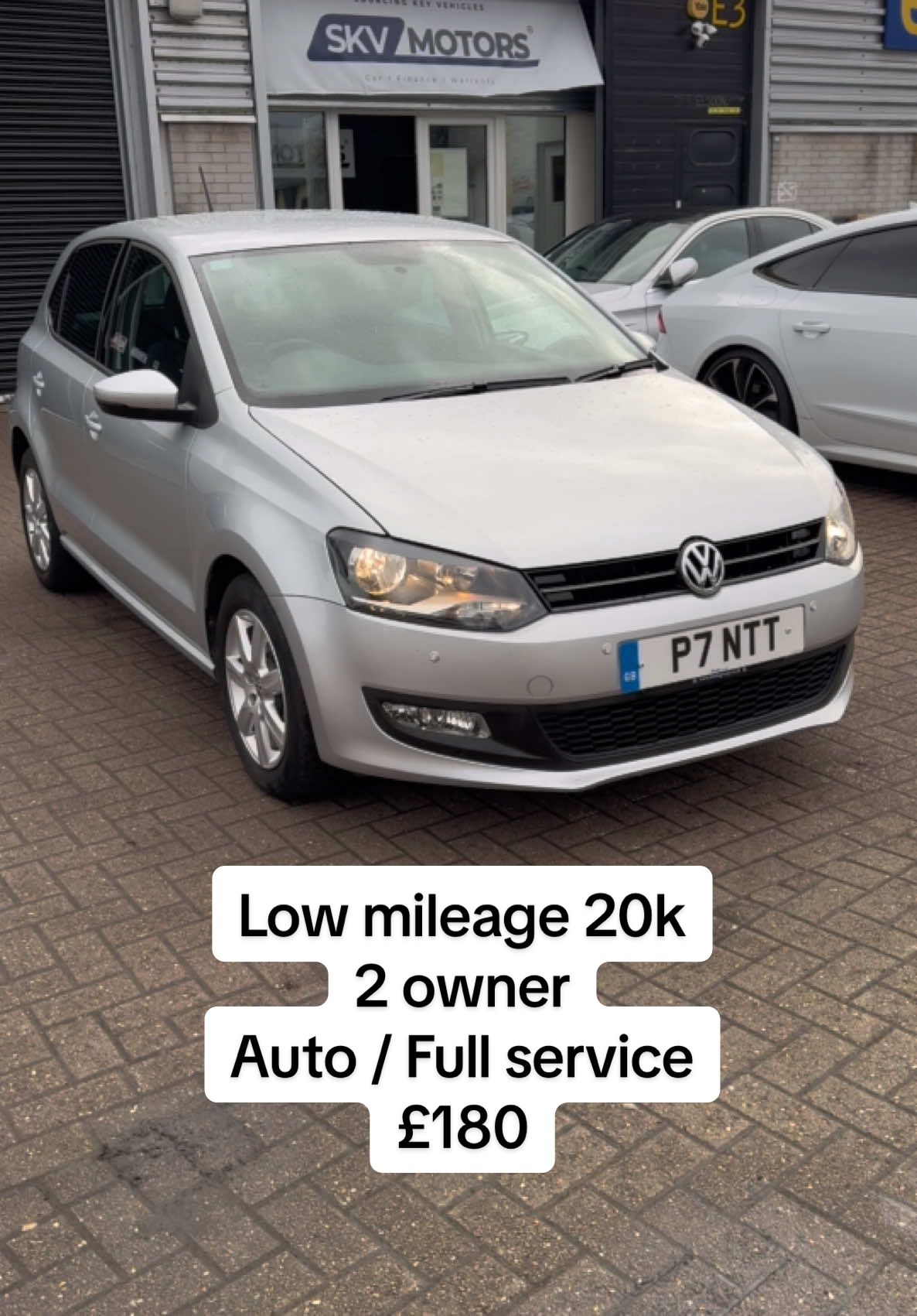 Volkswagen Polo 1.4 Match DSG Euro 5 (2013) 🚗 	•	Mileage: Only 20,689 miles! 	•	Transmission: Automatic 	•	Fuel Type: Petrol 	•	Price: £10,099 (Warranty Included) 	•	Finance Option: From just £180/month 	•	Key Features: Full service history & low mileage! Don’t miss this fantastic opportunity to own a reliable, low-mileage Polo. Perfect for city driving or long journeys! 📲 DM us or click “Apply for Finance” to get started today! #VolkswagenPolo #LowMileageCars #CarFinanceDeals #AutomaticCars #VW #skvmotors #fyp 
