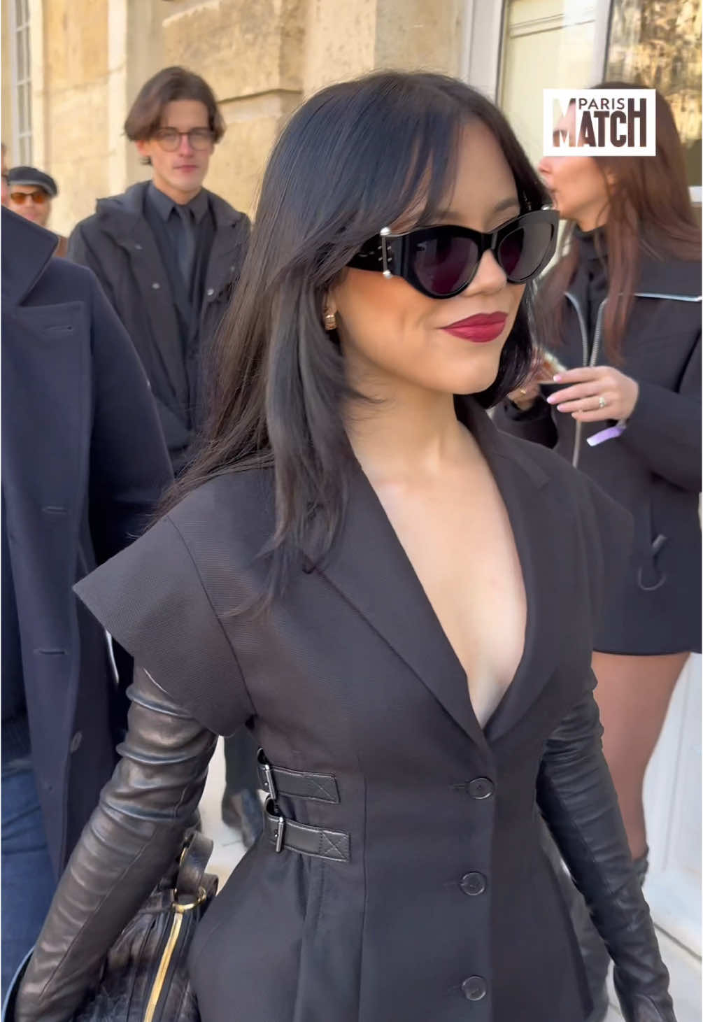 #jennaortega #dior #wednesday #pfw #parisfashionweek 