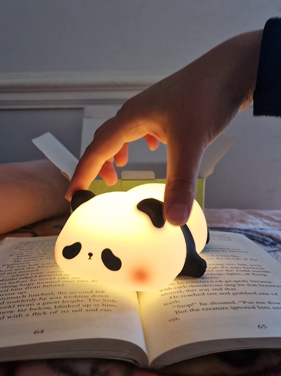 the cutest lamp ever #viral #cutie #nightlight #gifts #panda 