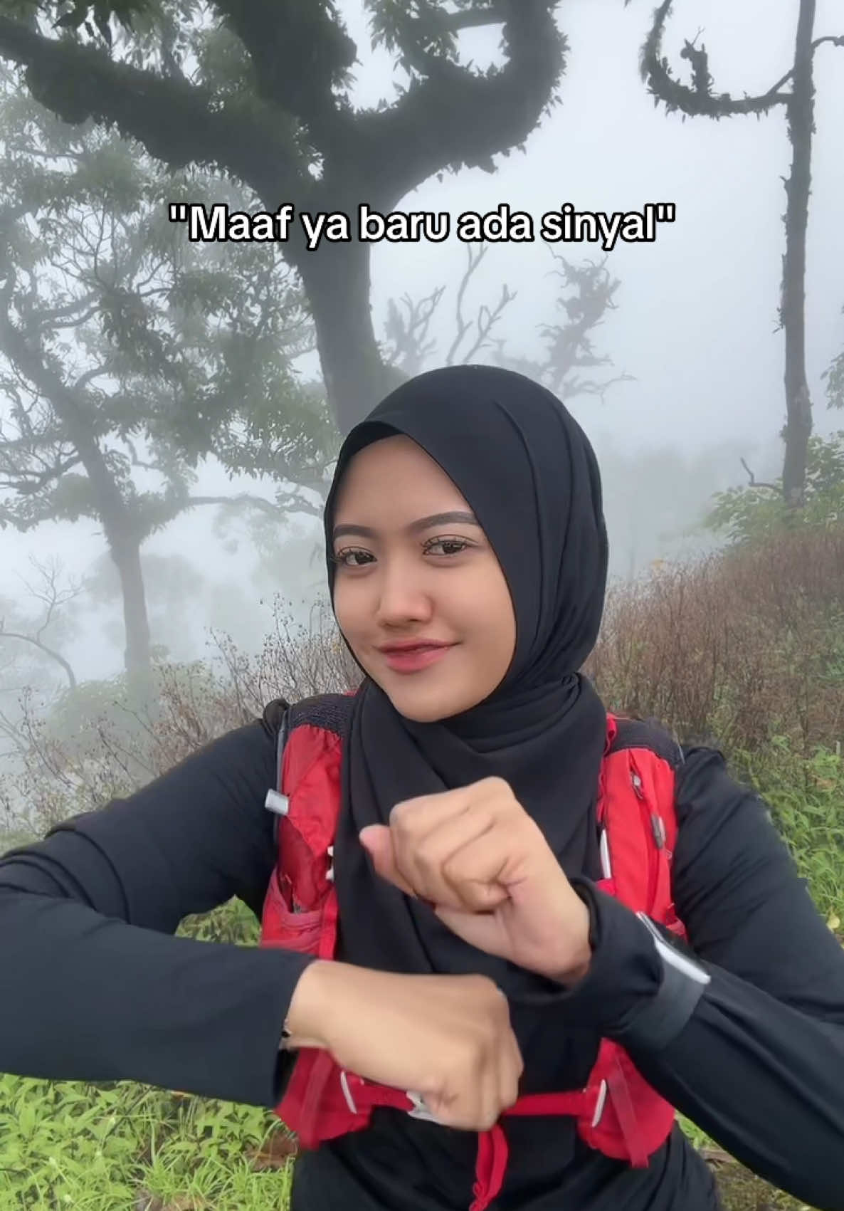 Ga semua gunung ada sinyal juga ehehehe ✌️