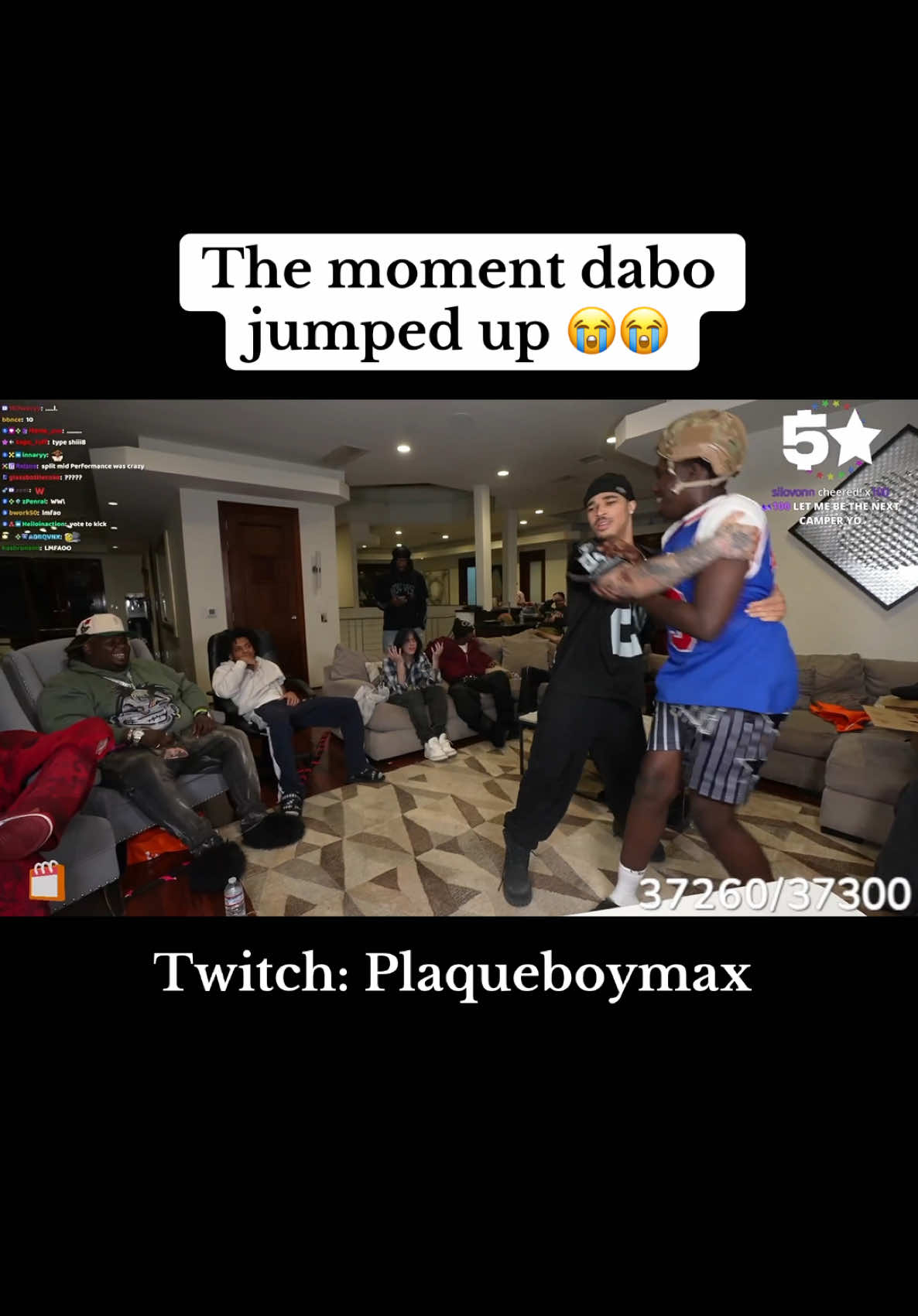 Dabo pre crashout 😭💀#dabo #pinkdreads #plaqueboymax @pbm2025365 