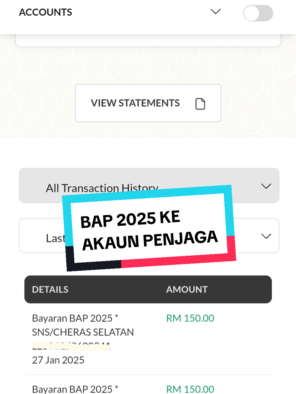 Replying to @atikaazali_ Penjaga ada pilihan nak terima agihan guna kaedah mana. If tak boleh tunggu sekejap untuk urusan online ke akaun, next year boleh pilih kaedah tunai.  Kaedah pilihan online transfer pada saya memudahkan. 🫰🏻 Moga dimudahkan buat semua. 🌹 #bap #bapkpm #KPM  #bantuanawalpersekolahan 