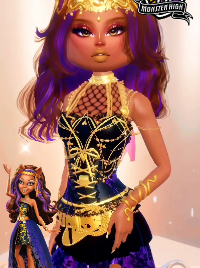 Clawdeen Wolf Monster High 13 Wishes 💜✨️  #dresstoimpress #dresstoimpressroblox #roblox #monsterhigh #clawdeen #clawdeenwolf 