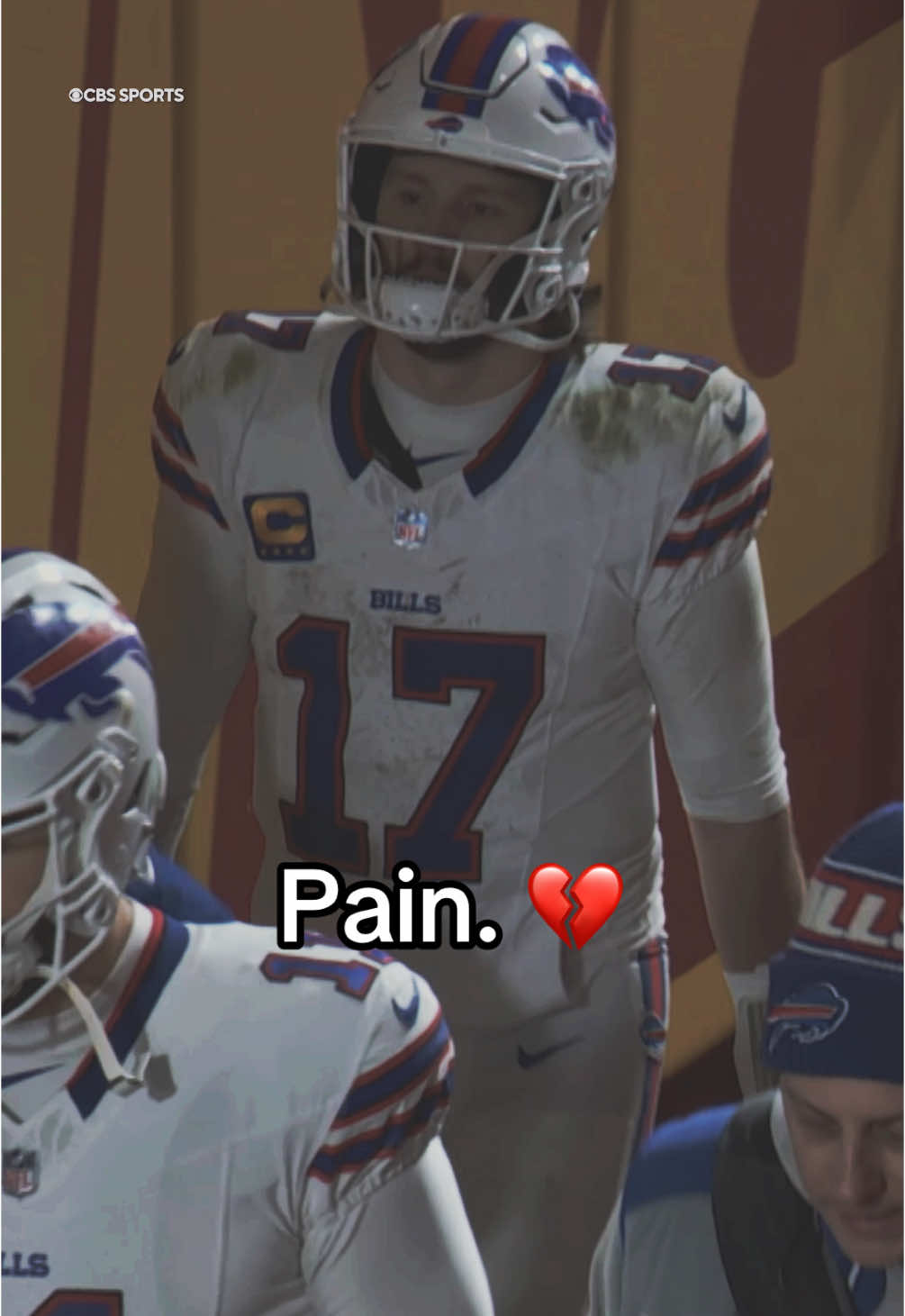 Heartbreaking 🥺 #nfl #joshallen #bills