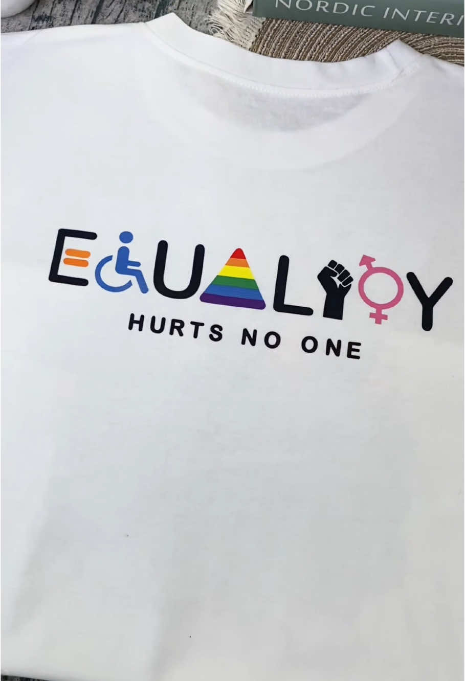 I love this shirt💙 #equality #equalityforall #equalrights #remalerage #womenpower #women #womenleaders #Femininomenon #shirt #FemininityUnleasheday #StrengthAndGrace #FemininePhenomenon #StyleAndPower #lgbt #lgbtq #lovewins #LoveIsLove #rainbow #graphicdesign #printed #tshirt