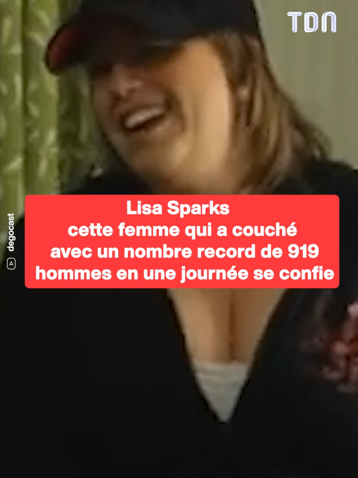 Lisa Sparks : cette femme qui a couché avec un nombre record de 919 hommes en une journée se confie #lisasparks #confessions #anecdote #people