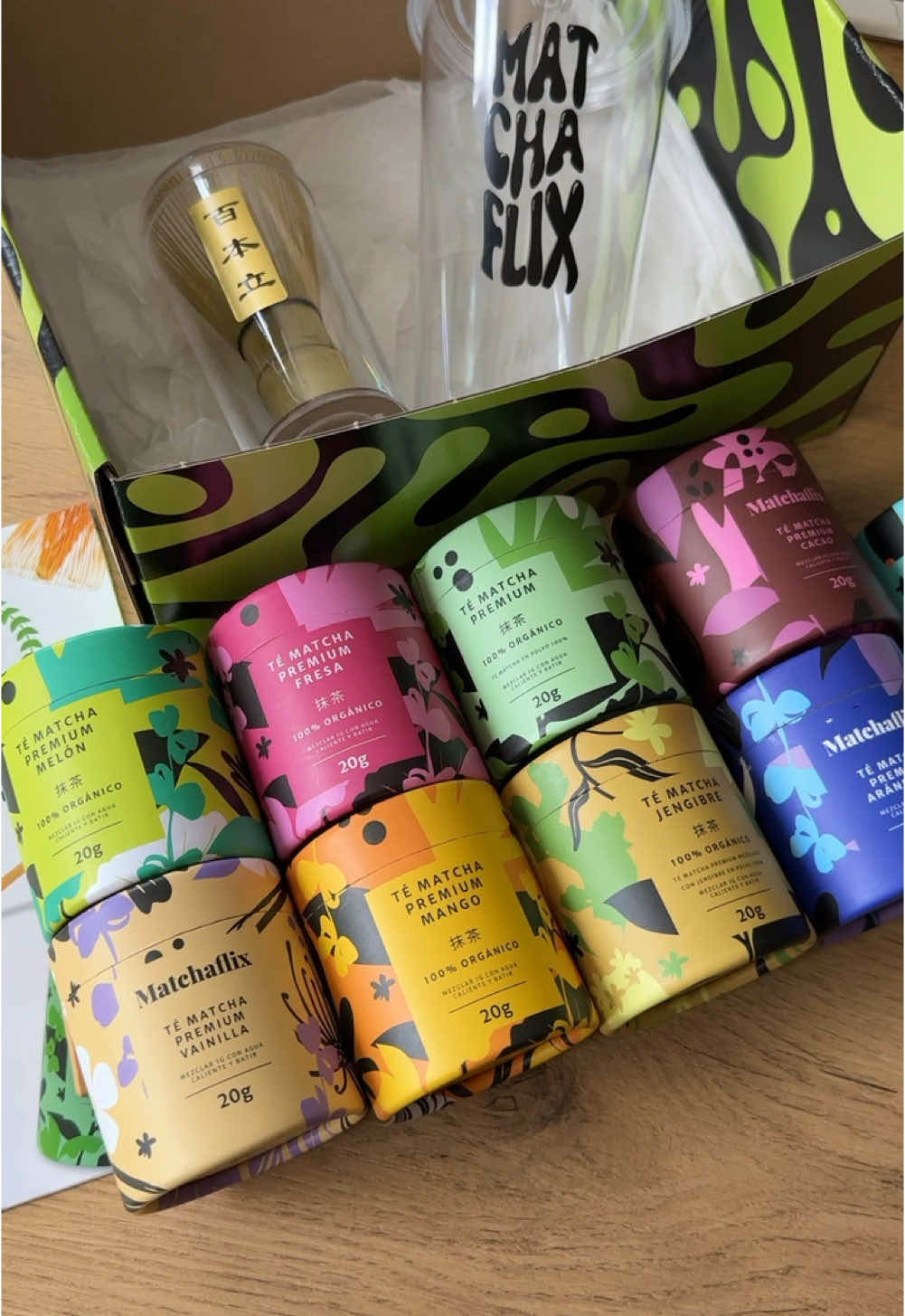Mi madre tenía muchas ganas de probar el té matcha y le he comprado este kit con un montón de sabores! 🧚‍♀️ #tematcha #bebidastiktok #tematchadetox #matcha 