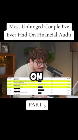 PART 3 Most Unhinged Couple I've Ever Had On Financial Audit