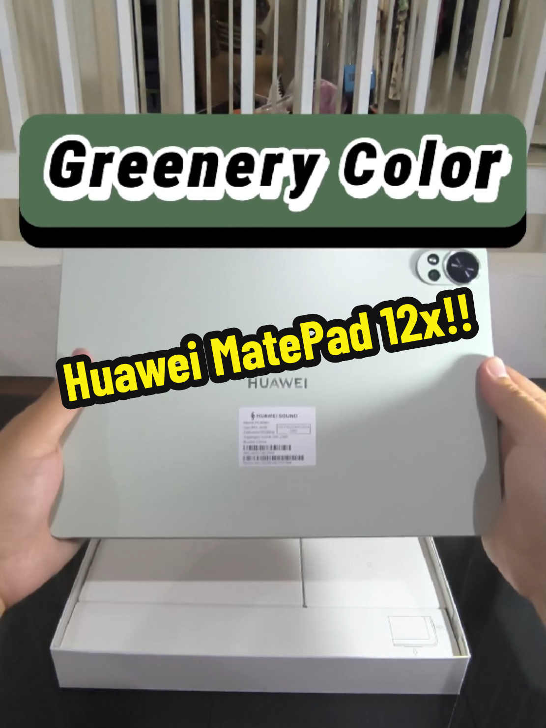 HUAWEI MatePad 12x - Papermatte Edition #huawei #fyp #greenery 