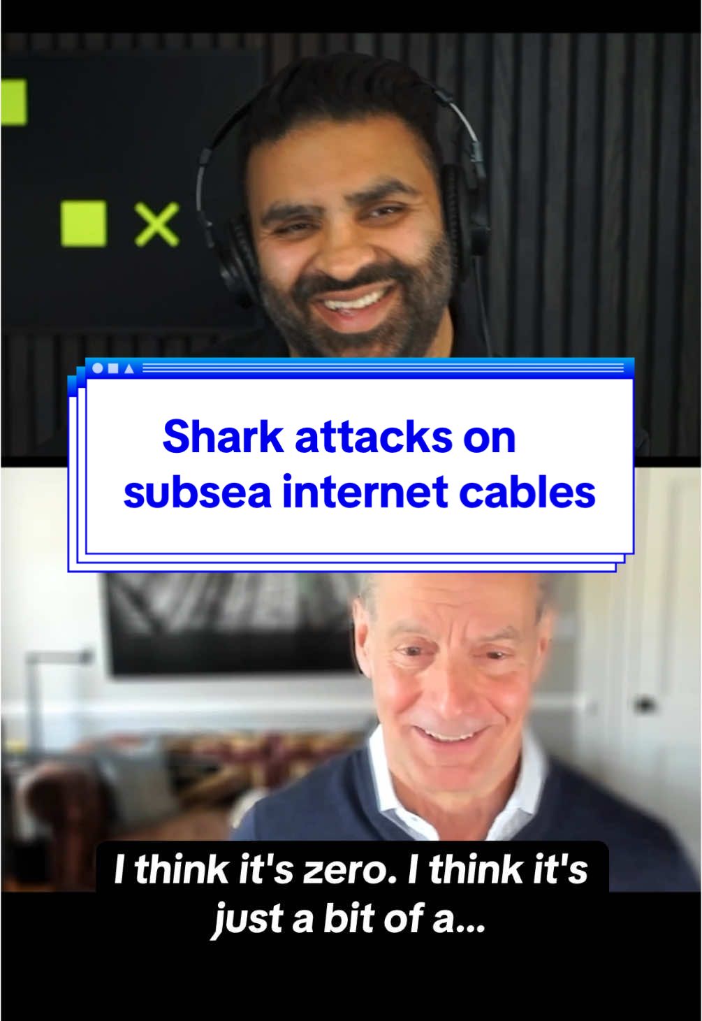 Ciena CEO Gary Smith talks about operating and maintaining underwater internet cables, and whether issues like shark attacks ever actually come up. #internet #web #infrastructure #tech #ocean 