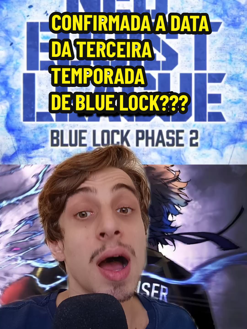 TERCEIRA TEMPORADA DE BLUE LOCK COM DATA CONFIRMADA?! #bluelock  #bllk #Anime  #spoilers  #bluelockanime #bluelockreview  #bluelockspoilers  #michaelkaiser  #isagi #isagiyoichi  #itoshirin #bluelockrin #bluelock290 #bllk290 #bluelock291  SPOILERS BLUE LOCK 290