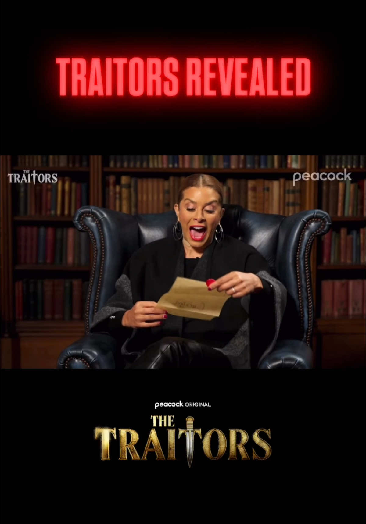 🚨 The latest to leave find out the truth! #thetraitorsus #thetraitors 