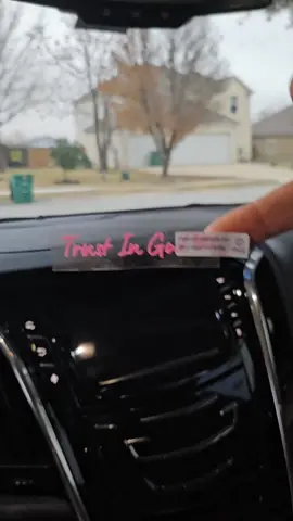 Such a great reminder for when fear and anxiety creep up on you in the car. The viral Trust In God Decal. #trustingod #cardecals #tiktokshop #tiktokmademebuyit 