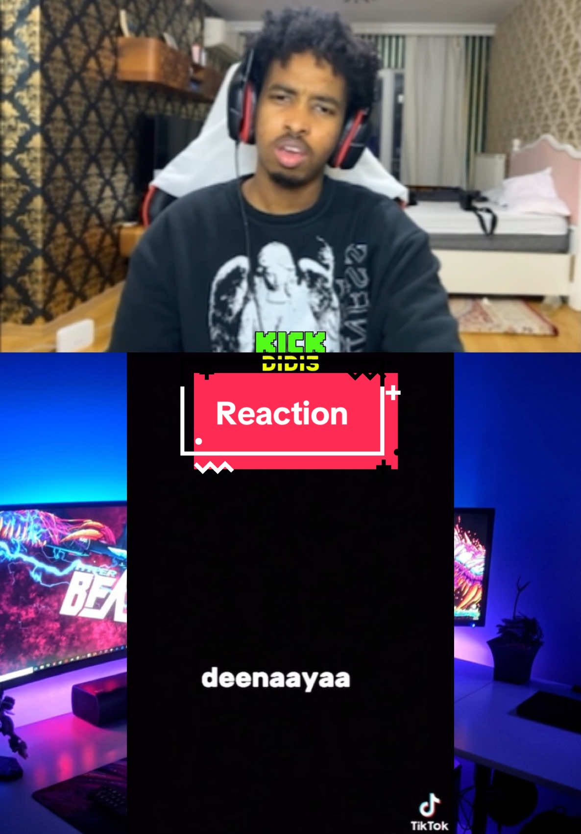 Osman Maxuu ka Hadloya😂🔥 @DIDI #didi3 #iam_abdiaziz #reaction #fyp 