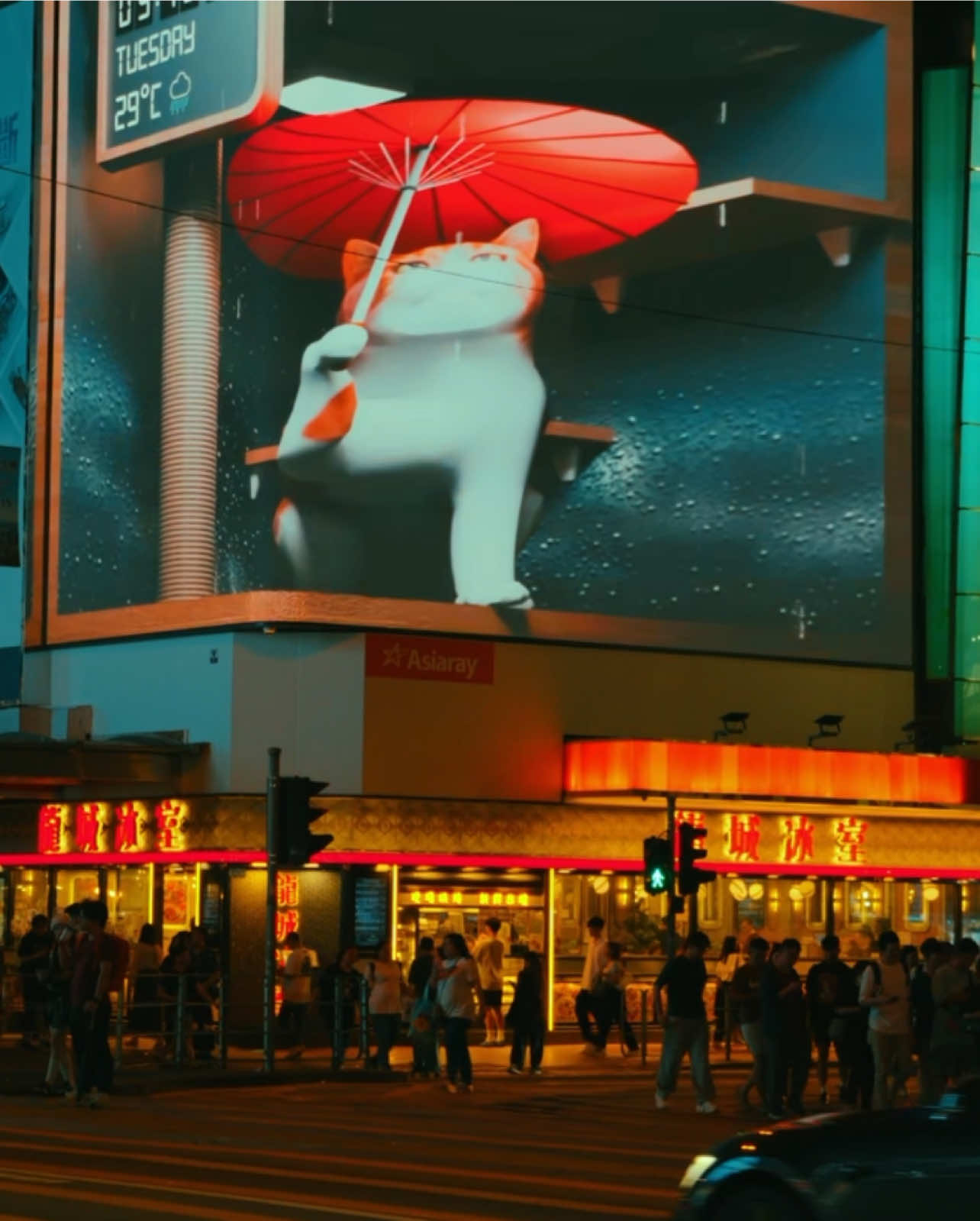 Hong Kong at night is a vibe #cinematic #hongkong #nightlife 