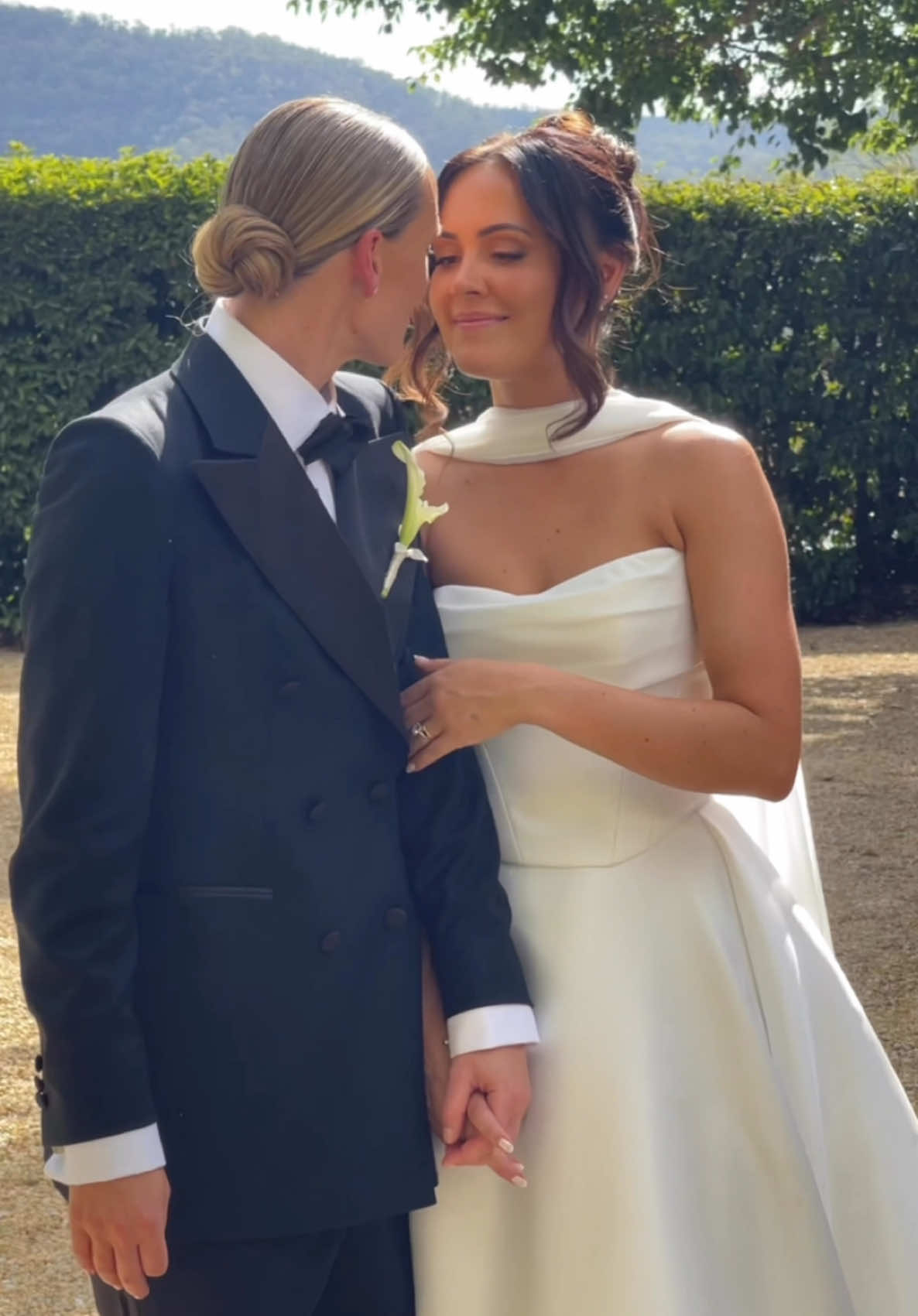 I wish young me could see this from the closet she was so terrified to come out of 🫶🏽 #fyp #lgbt #lgbtcouples #couplegoals #relationshipgoals #lgbtwedding #weddingday #aussiewedding #woso #wag #lgbtcouple 