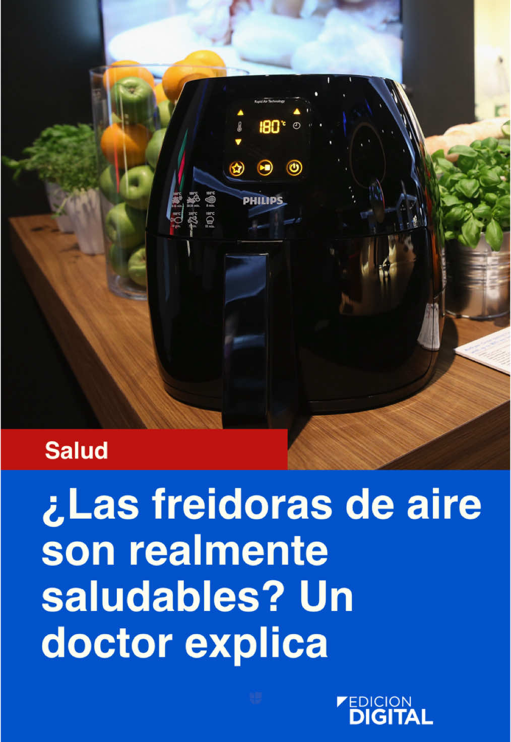 🍟 ¿Las freidoras de aire son tan saludables como se pensaba? Un doctor explica qué tienes que tener cuenta. 📺 No te pierdas el Noticiero Univision Edicion Digital de lunes a viernes a las 12pm/11C por Univision. #ediciondigital #salud #healthy #airfryer 