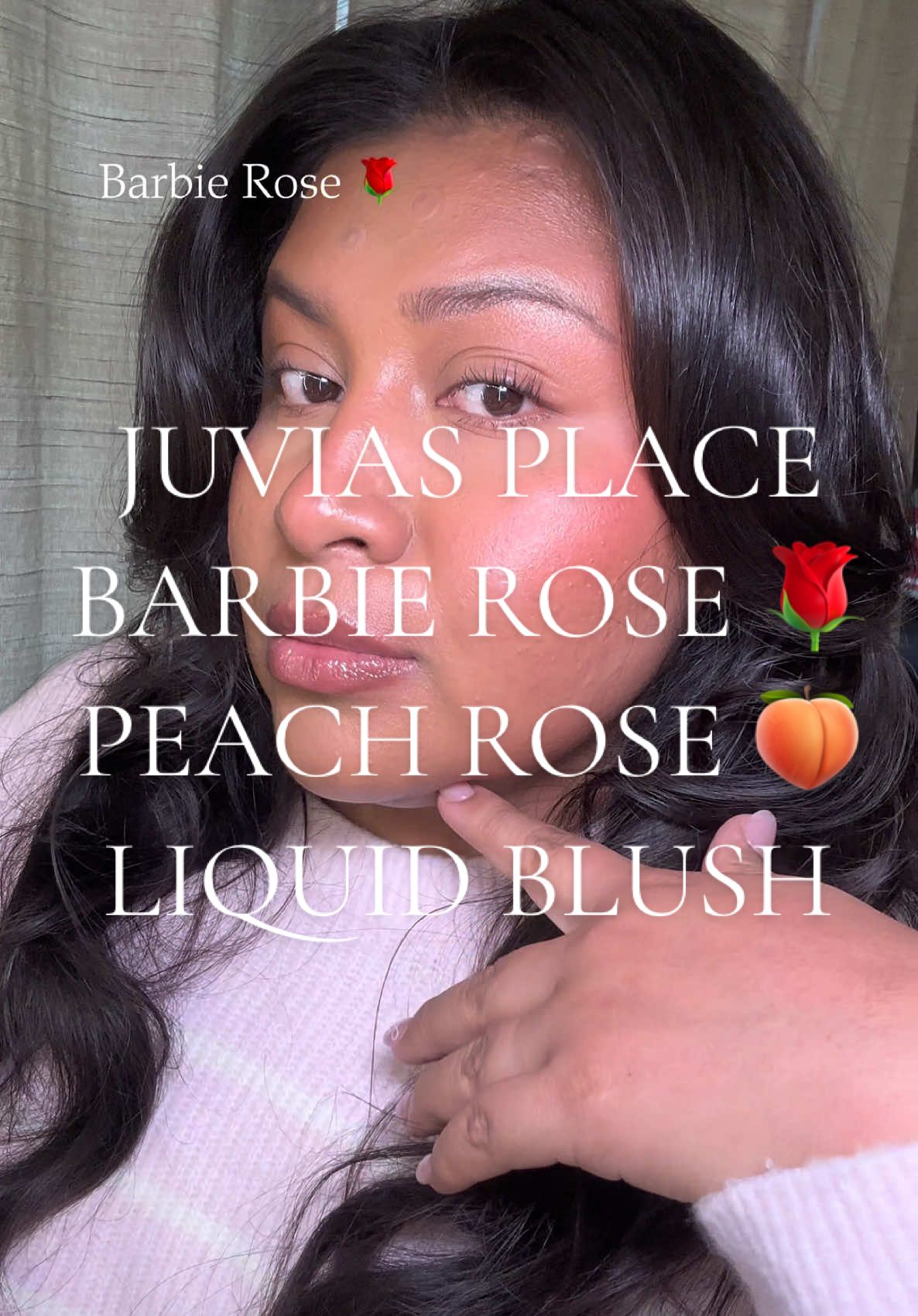 Replying to @kaxaleen Should we try the powder blushes as well? 🤭🎀 #juviasplace #juviasplaceblush #juviasplacecosmetics #liquidblush #blushblindness #barbieroseblush #barbierose #peachroseblush #peachrose 