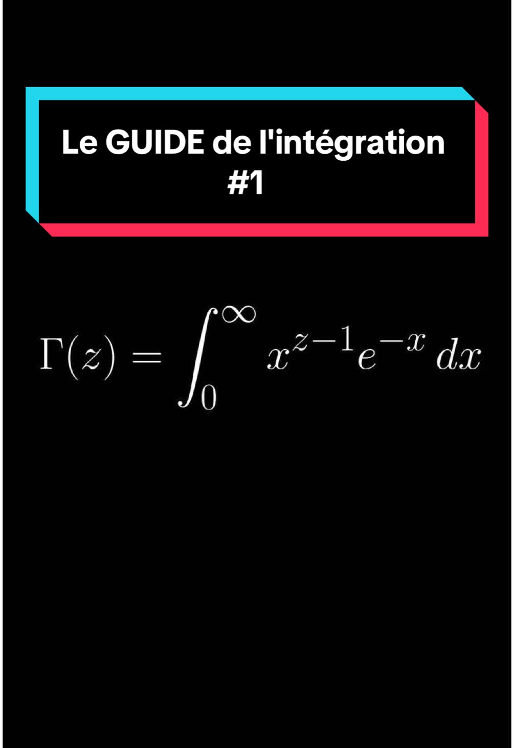 Le calcul d'intégrales par phimaths épisode 1 #maths #mathematiques #lycee #terminale #prepa #mpsi #pcsi #integrales #pourtoi 