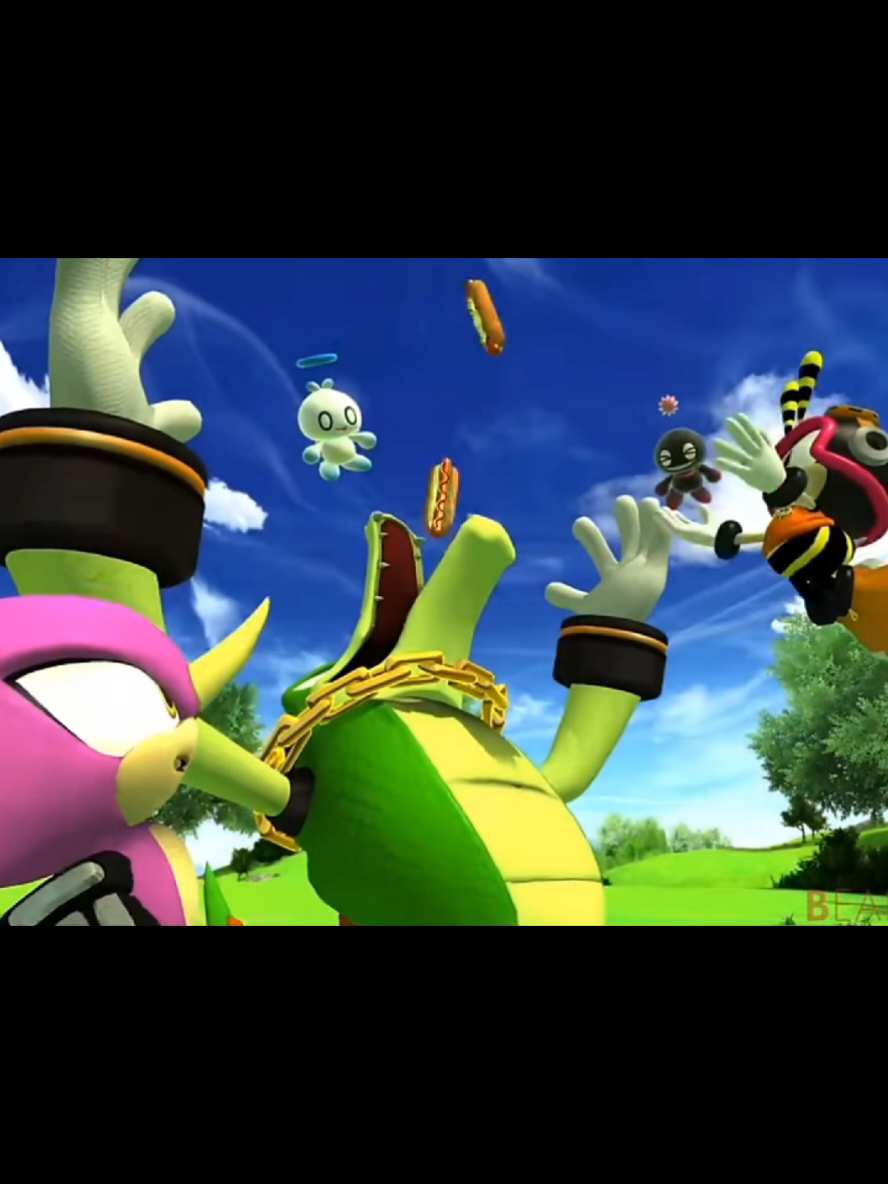 THE WAY ESPIO LOOKS SO DISAPPOINTED IM CRYINGGGG / Ik this is rlly stupid guys I'm just in a weird mood idek 😭😭 #sonicthehedgehog #sonicgenerations #vectorthecrocodile #teamchaotix #knuxouge #sega #sonicgame 