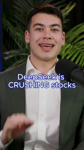 DeepSeek just wiped out nearly $600 Billion from Nvidia!  #deepseek #ai #nvidia #stockmarket #investing