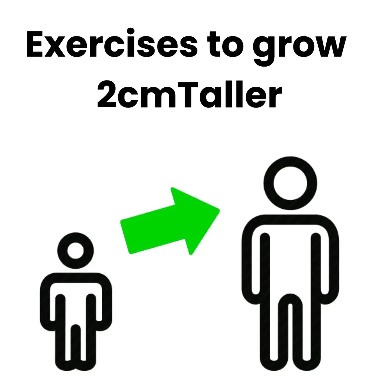 Grow taller by improving your posture with these exercises #gettaller #height #taller #increaseheight #stretch 