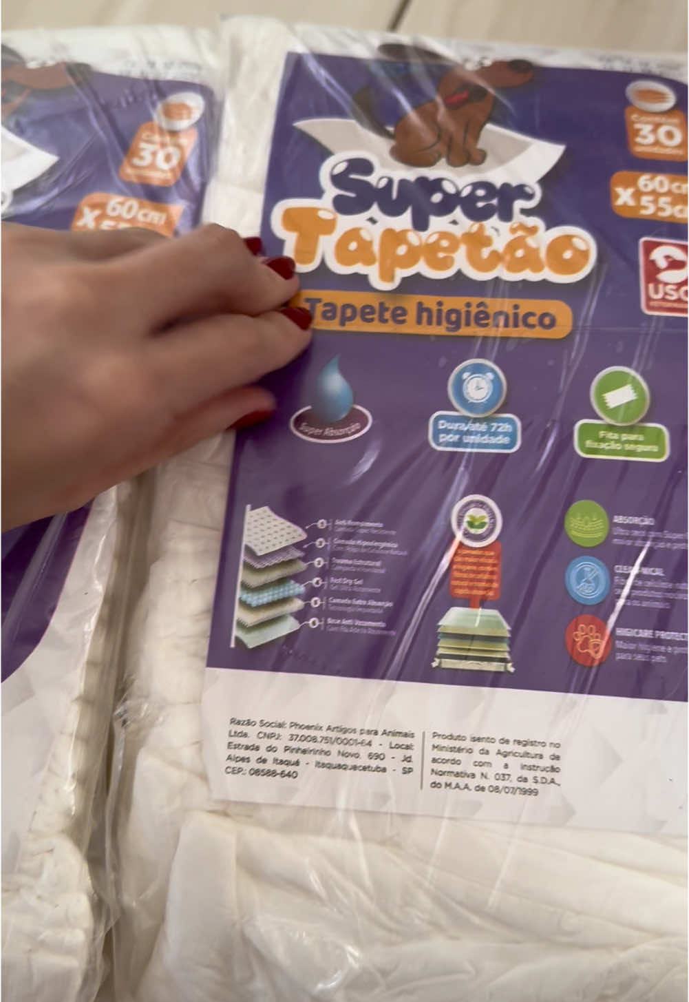 Tapete higiênico da shopee #pets #shopee #fyp 