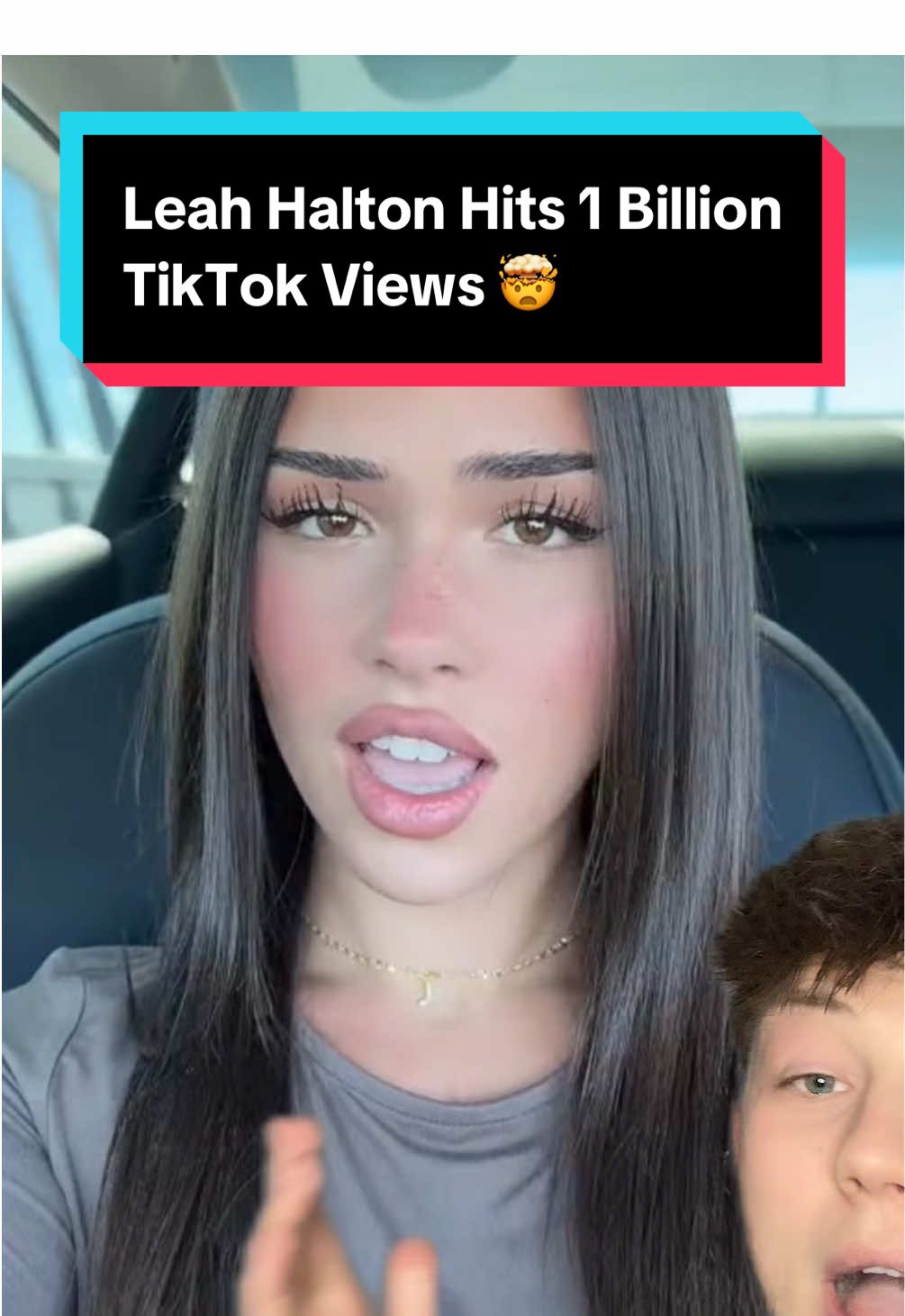 Leah Halton Hits 1 Billion TikTok Views 🤯 #leahhalton #viralvideos #1billionviews 