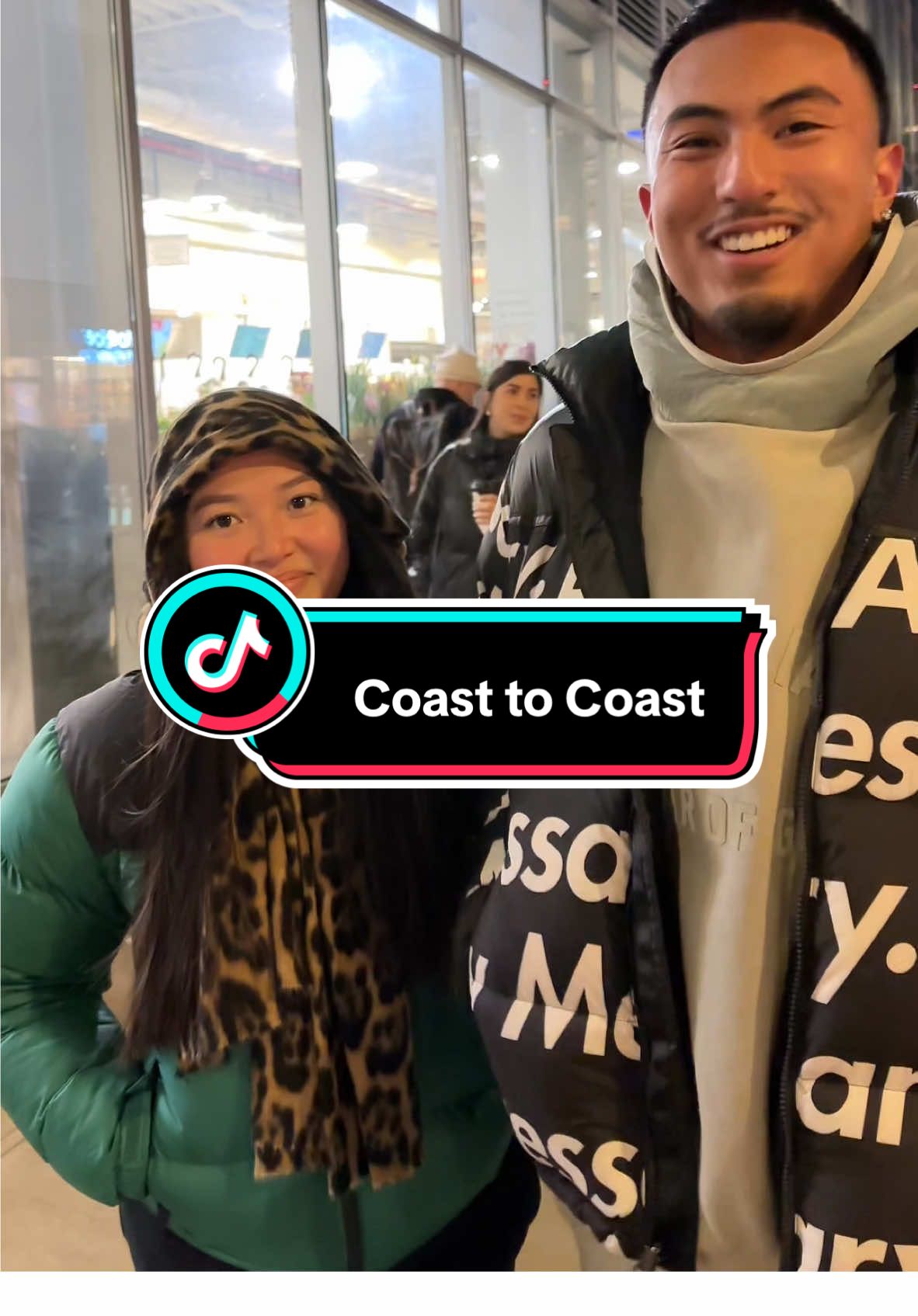 Coast to Coast #meetcute #Love #nyc #streetinterview #fyp 