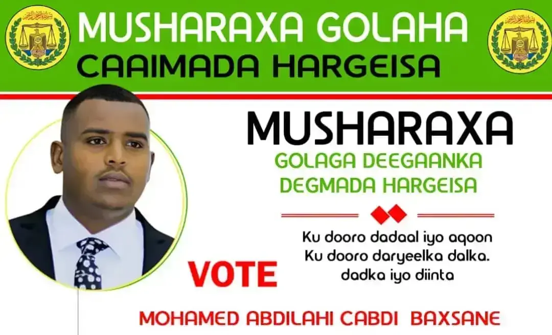 muwaadin codkaaga ugu heeli musharaxa mayorka caasimada hargeisa 