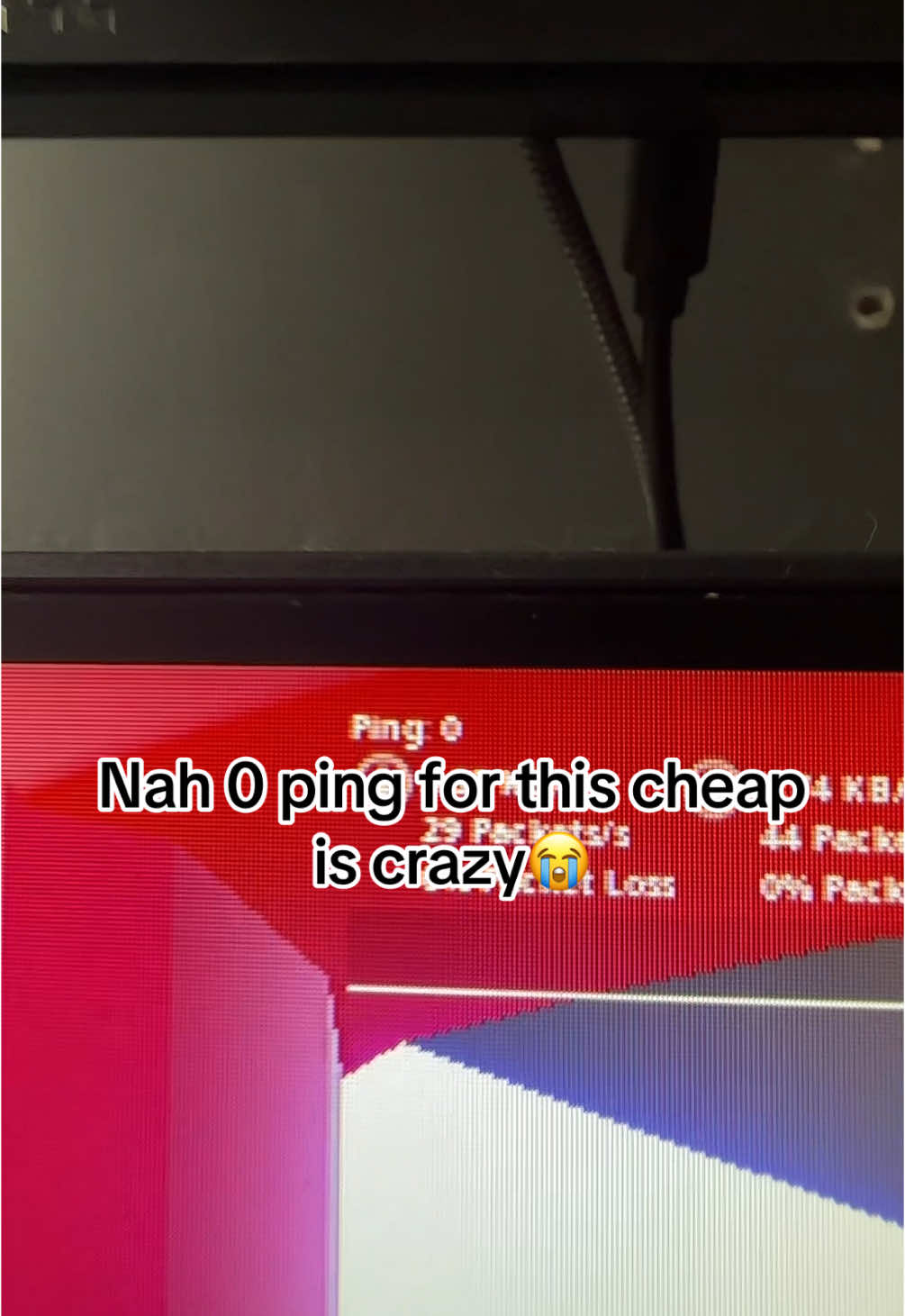 This cable has made my ping go from 30 to 0 #gaming #tech #ttshop #GamingSetup #fyp #gamingpc #fortnite #fortnitecompetitive 