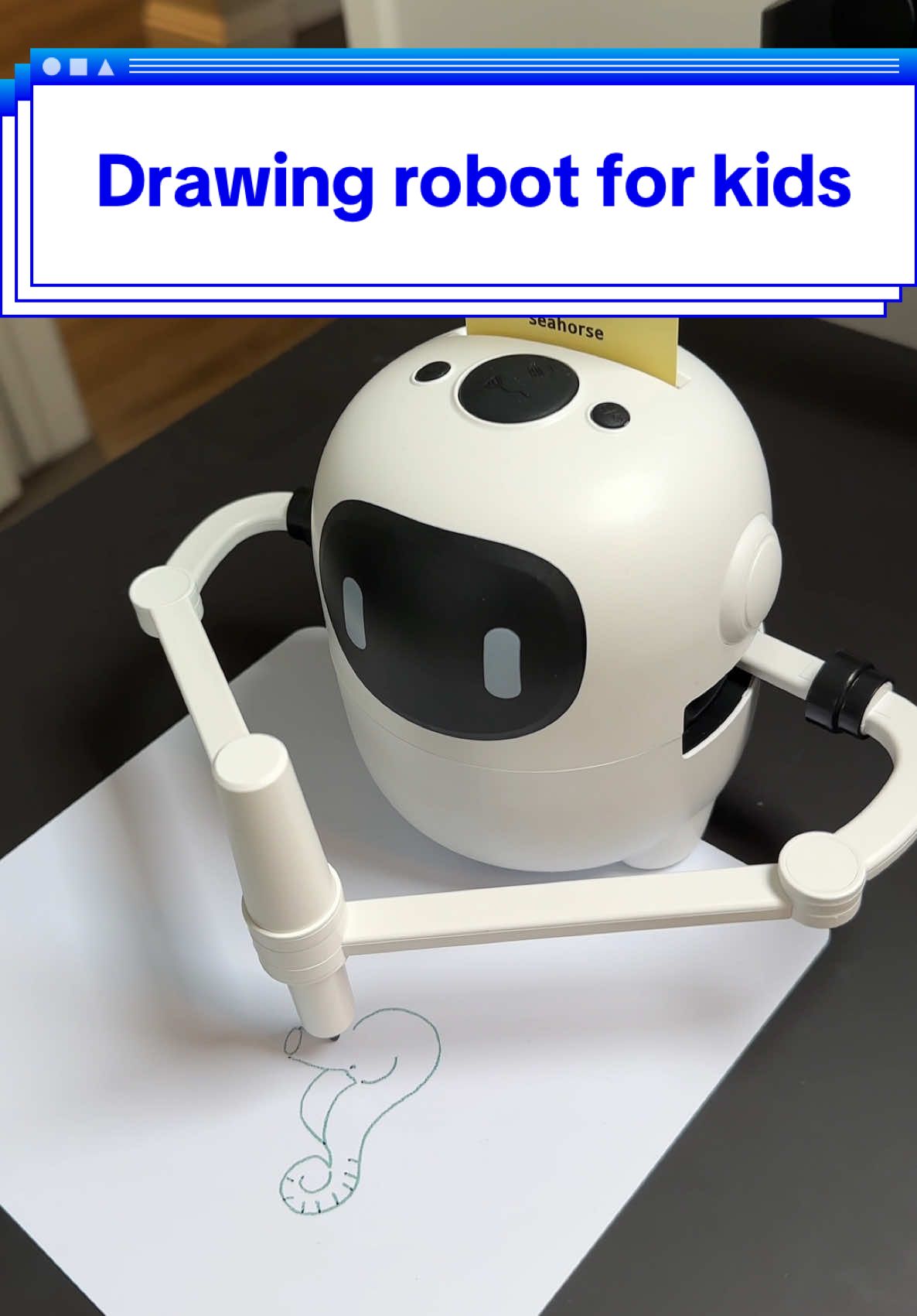 Great screentime-free activity. Keep your kids entertained with this drawing robot. #drawingrobot #newyearfinds #lovelanguage #seasonalgems 