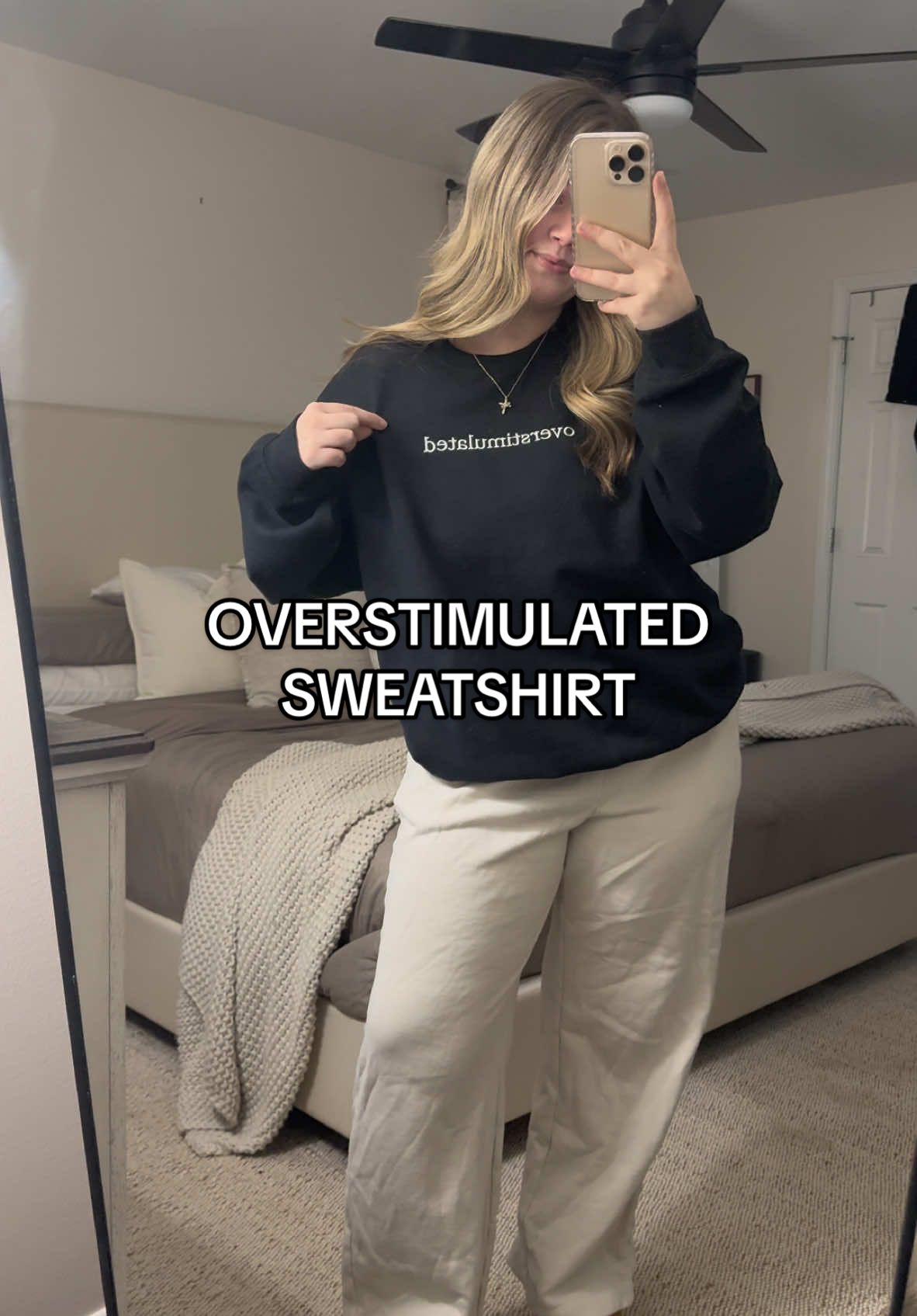Not a want but a need  #sweatshirt #overstimulatedbrain #overstimulatedsweatshirt 