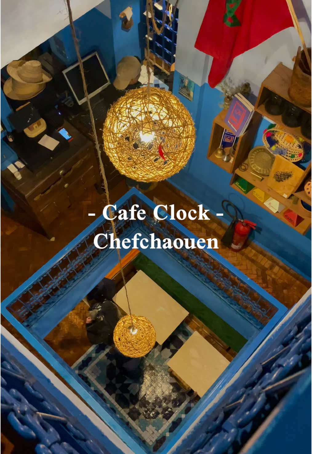 Cafe Clock - Chefchaouen #maroc #morocco #cafeclock #chefchaouen #restaurant 