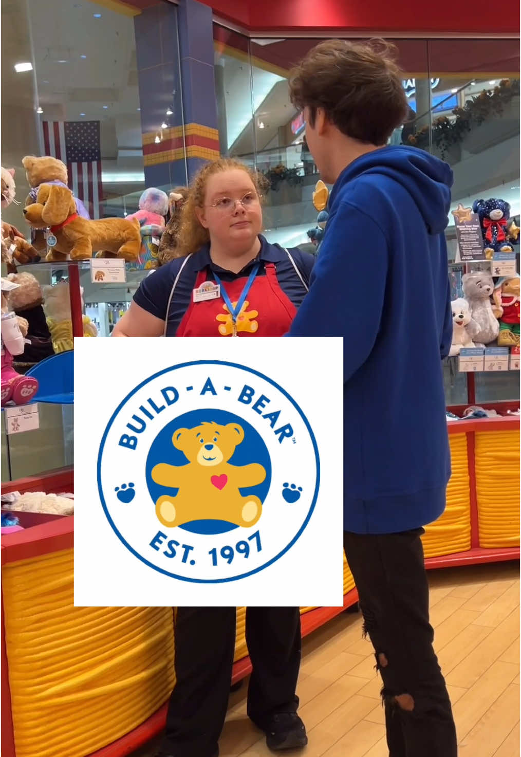 Ridiculous build a bear message part 13! Security Called 