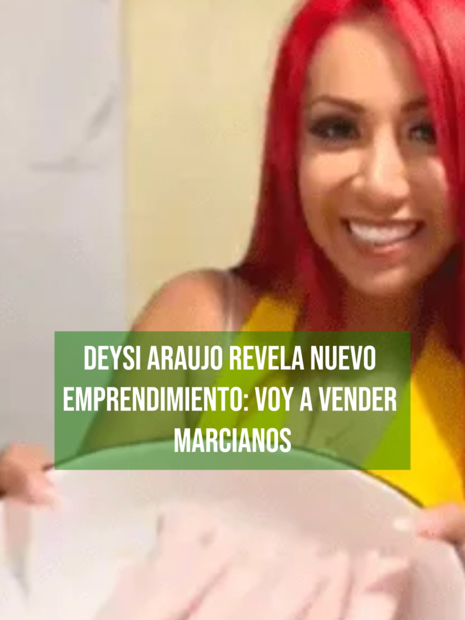 Deysi Araujo revela nuevo emprendimiento: voy a vender marcianos 😮 #DeysiAraujo #marcianos #OzonoTv #emprendimiento