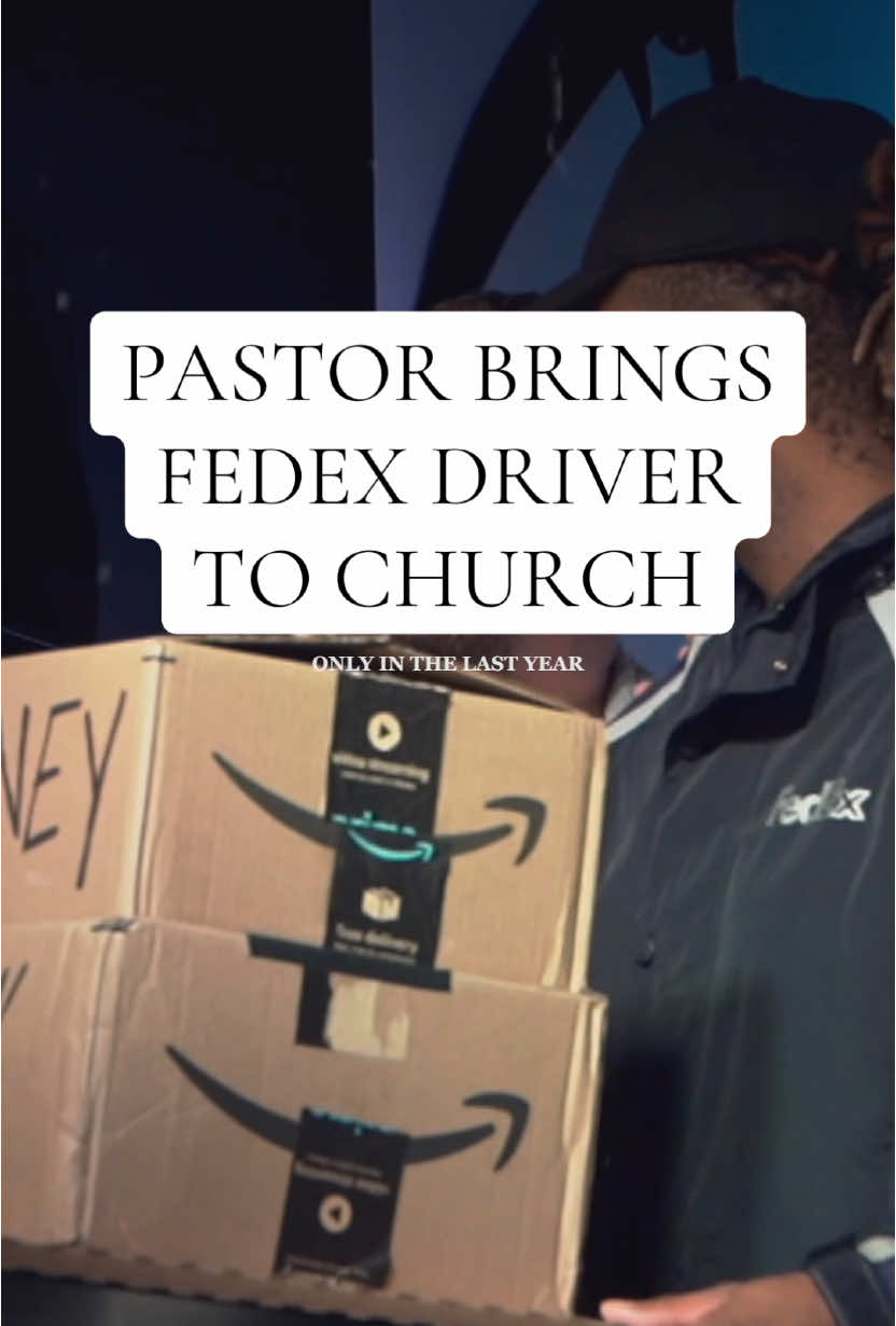 FOCUS ON THE GIVER #differentchurch #christian #christiantiktok #christianity #fedex #delivery #jesus #gifts #church #churchtiktok 