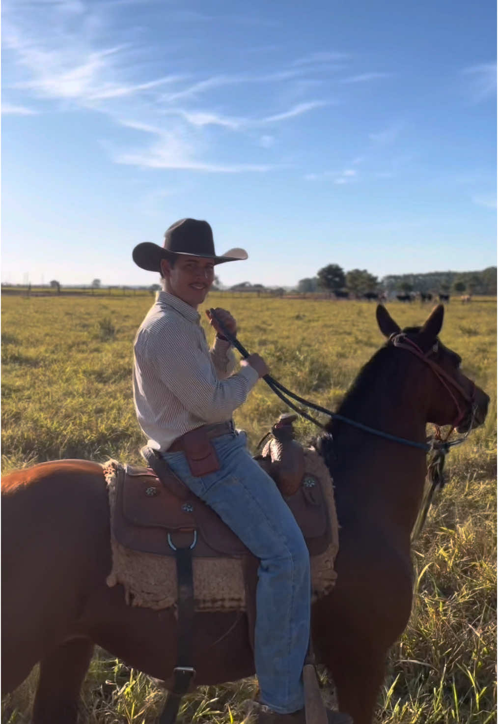 Acho que combinou 🤔 #fyp #cowboy #CapCut #country 