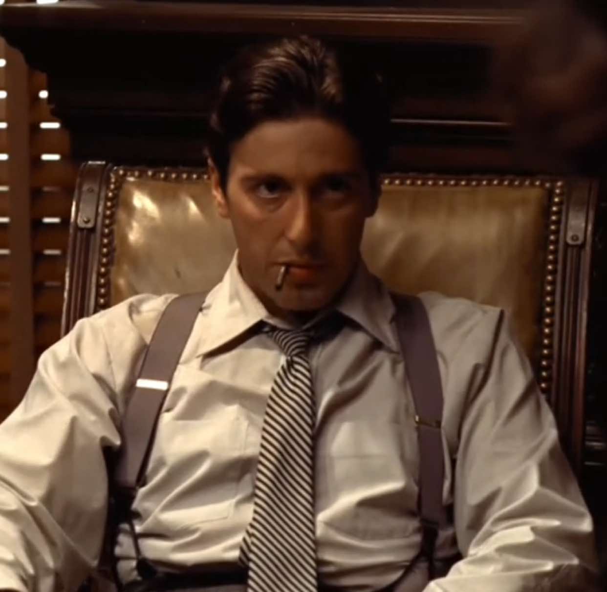 he’s got the fire (no one suits lana del rey songs better than him) - scp : 411scenepacks #thegodfather #thegodfatheredit #thegodfather2 #michaelcorleone #michaelcorleoneedit #vitocorleone #alpacino #alpacinoedit 