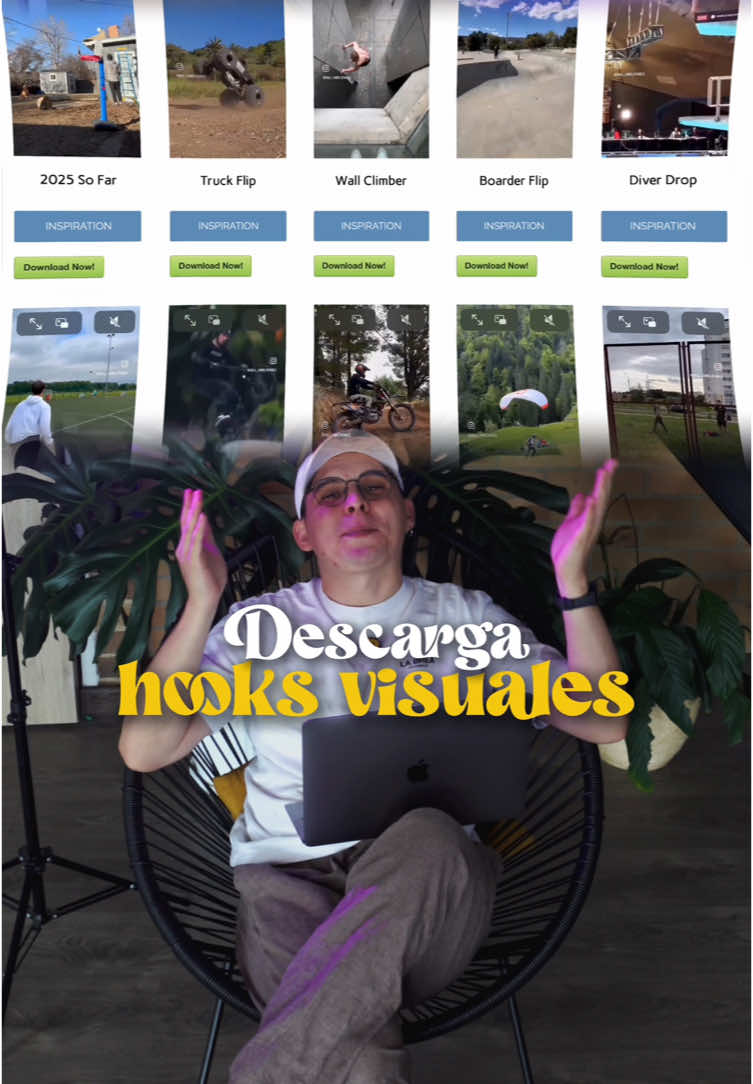 Descarga hooks visuales gratis 🫶🏻 Esta página se llama TransitionalHooks y aquí encontrarás los mejores hooks visuales en tendencia.  Solamente debes escoger el que más te guste, descárgalo y usarlo en tu contenido. Ve chusméala y me cuentas que tal 🤙🏻 #hooks #ediciondevideo #redessociales #creadordecontenido #communitymanager #tendenciasdetiktok #trucos 