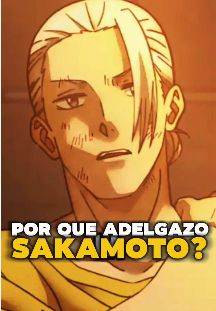 Por qué adelgazo Sakamoto? #sakamotodays #anime #animes 