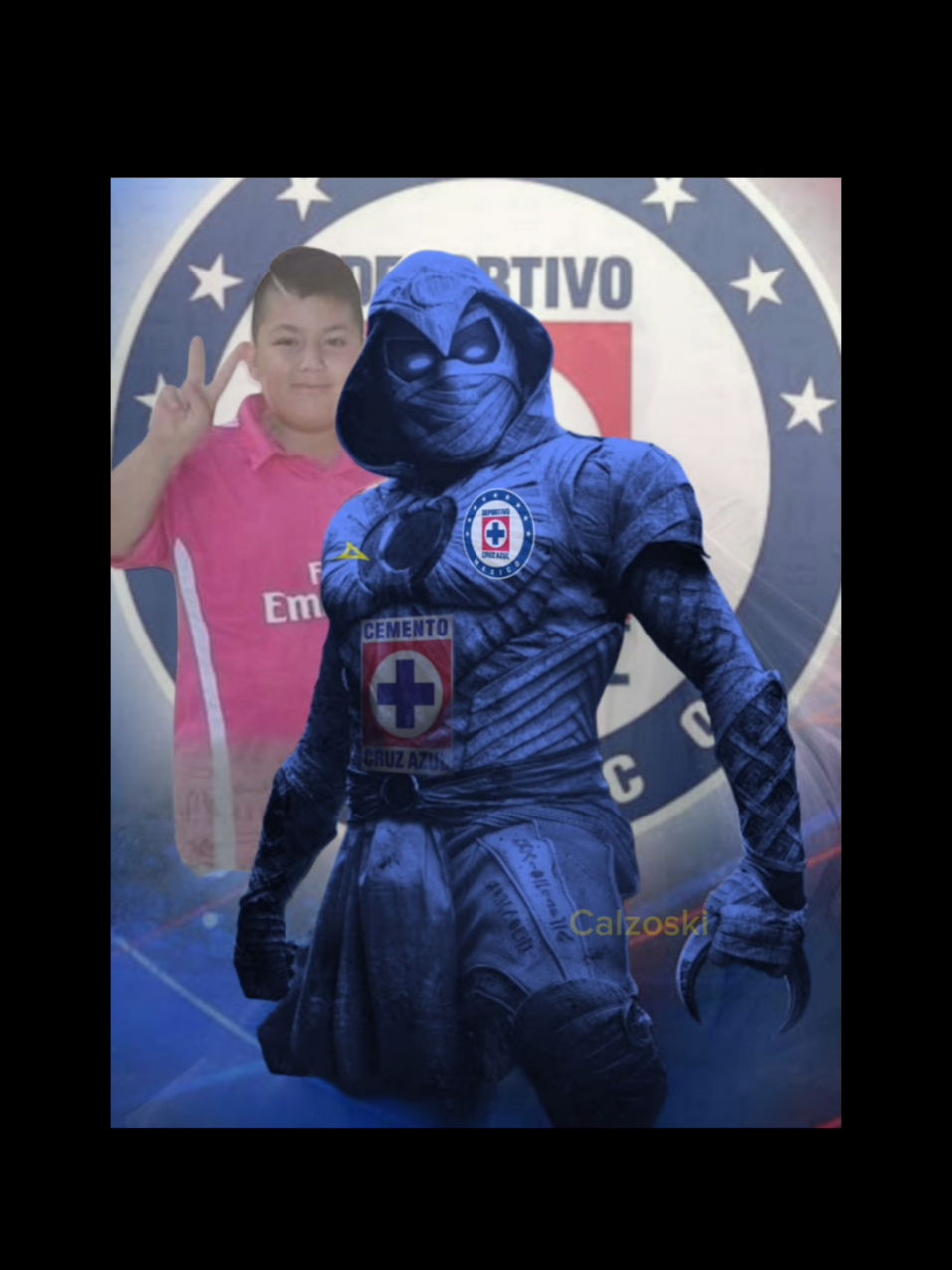 Moonknight Del Cruz Azul 💀💀 #humor #memes #colzaski #calzoski 