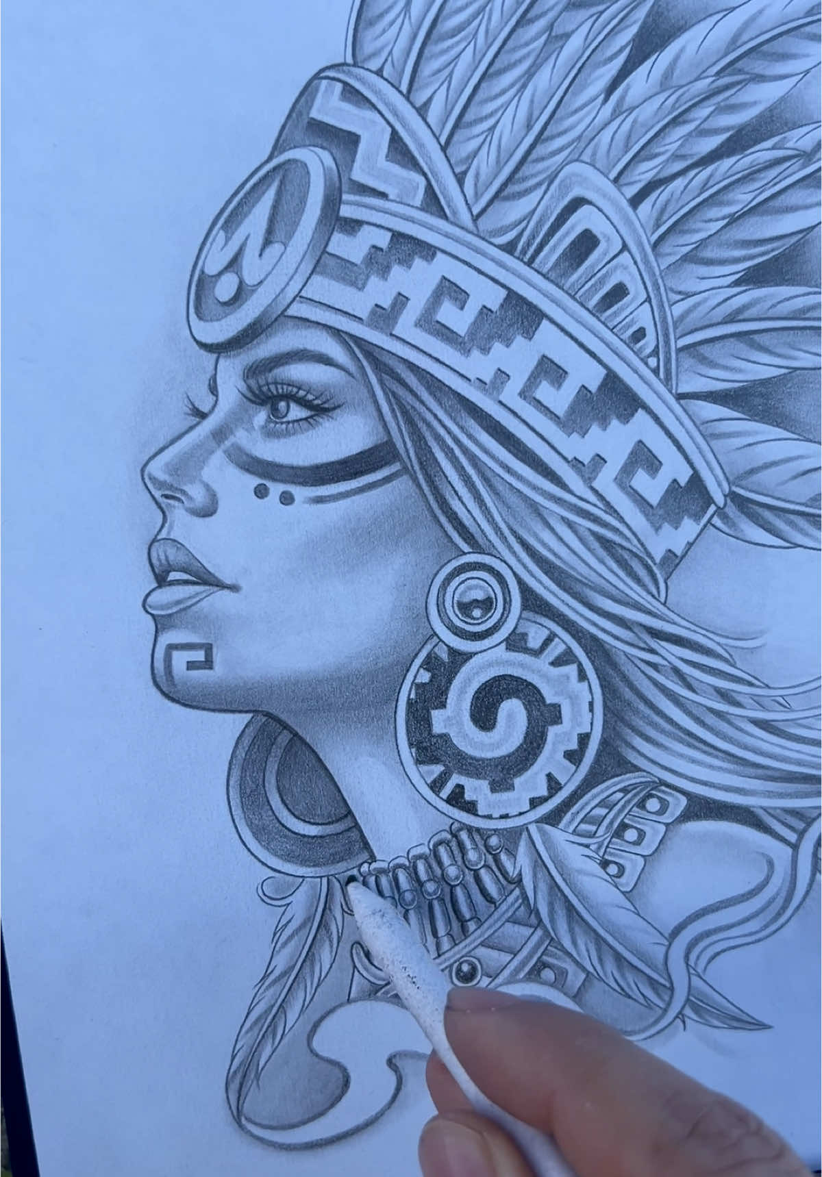 Please follow and share my ART .  Sigh Todiefor Arte  #art #drawing #create #creative #draw #mexica #native #aztec