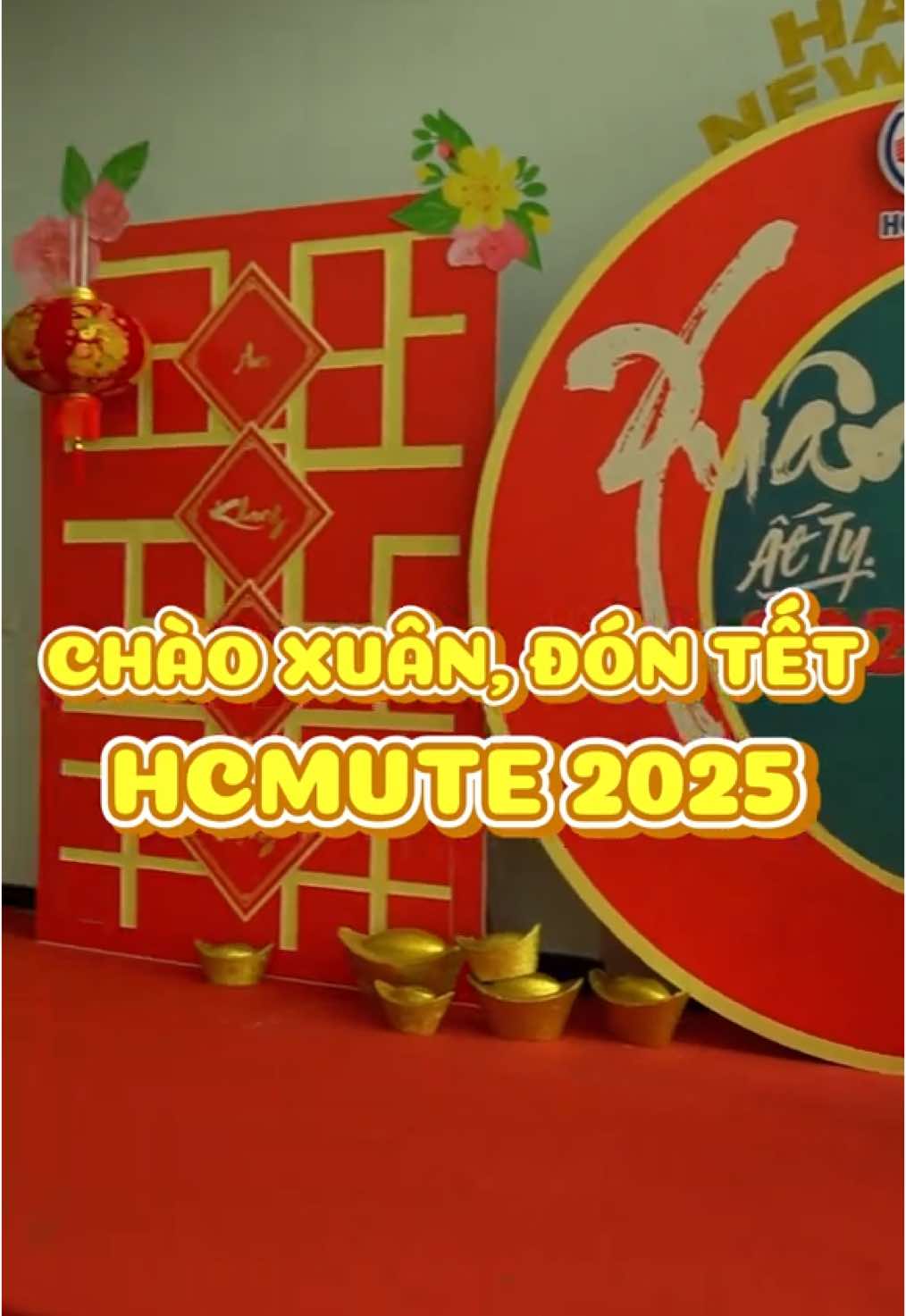 HCMUTE chúc mừng năm mới - Xuân Ất Tỵ 2025 #utetv #spkt #hcmute #spk #lunnarnewyear 