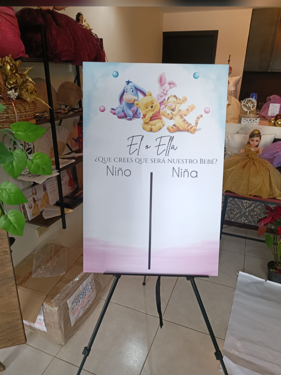 ¡Haz que tu revelación de género sea única y divertida con nuestros carteles de votación personalizados! 🎉👶 Elige la temática y los colores que más te gusten, y crea un ambiente lleno de emoción para tus invitados. Ellos podrán votar para adivinar si el próximo bebé será niña o niño, ¡haciendo la espera aún más especial! Nuestros carteles son ideales para darle un toque personalizado a tu celebración, ¡y asegurar que todos participen en este momento tan esperado! ¡Haz que cada voto sea parte de la magia de tu revelación! ✨ Estamos para servirte, puedes contactarnos para una rapida respuesta por WhatsApp 6141598349 http://bit.ly/3OenZcm #revelaciondegenero  #babyshowerideas  #genderrevealparty  #genderreveal #revelacion_de_genero💙💗 