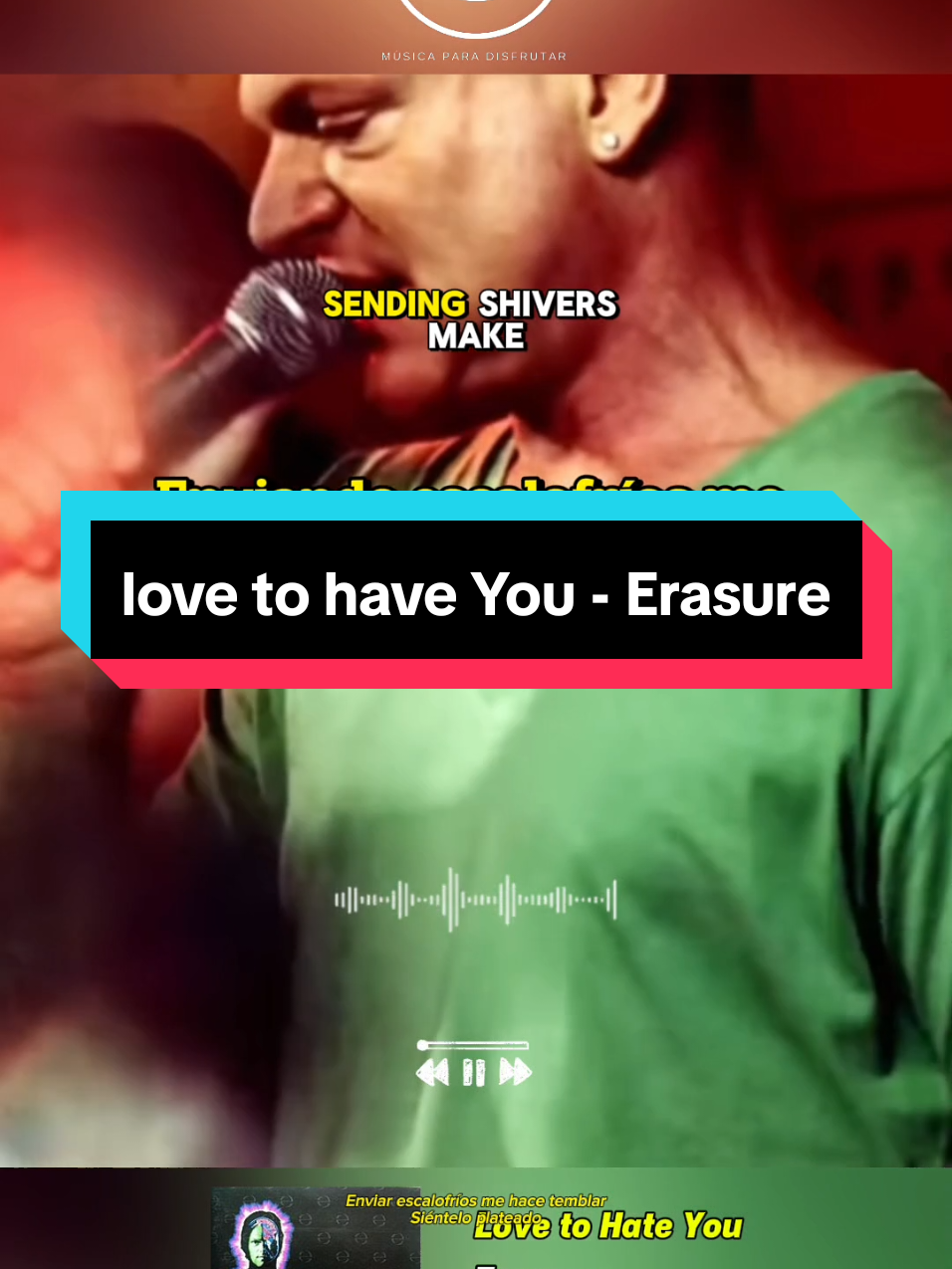 💗Amo odiarte❤️ temon de esta gran banda #erasure #lovetohateyou #peru🇵🇪 #chile #mexico🇲🇽 