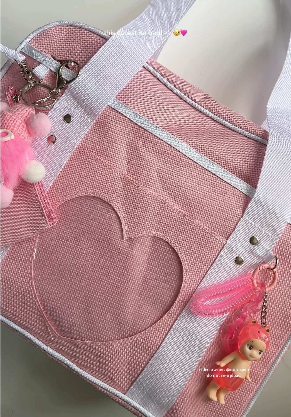 what's in my ita bag? ˚˖𓍢ִ໋🌷͙֒✧˚.🎀 — #itabag #japanesebag #bagrecommendation #bag #pinkbag #schoolbag #cutesybag #shoulderbag #largecapacitybag #trending #foryou 