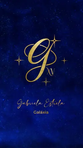 Identidade visual dos 15 anos Gabriela Estrela. #15anosrj #identidadevisualeventos #identidadevisualpersonalizada  #15anosgalaxia 